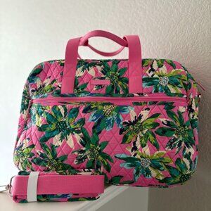 Vera Bradley Quilted Travel Bag – Tropical Paradise – Like New!